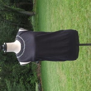 Old Navy Sequin Neckline Sleeveless Sweater Shell